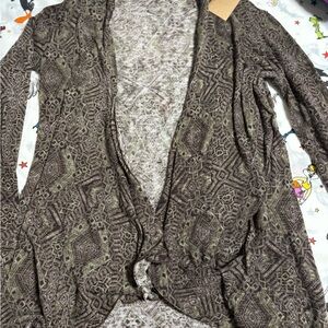 Open-Front Cardigan
